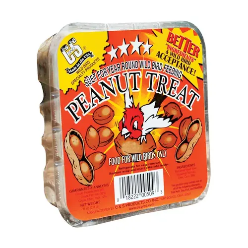 Wild Bird Food Peanut Treat Assorted Species Beef Suet 11 oz - pack of 12 Wild Bird Food Peanut Treat Assorted Species Beef Suet 11 oz - pack of 12