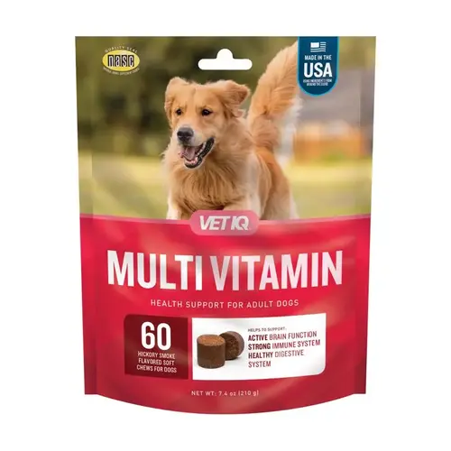 5-in-1 Dog Multivitamin, Hickory Smoke Flavor, 60-Ct. 5-in-1 Dog Multivitamin, Hickory Smoke Flavor, 60-Ct.