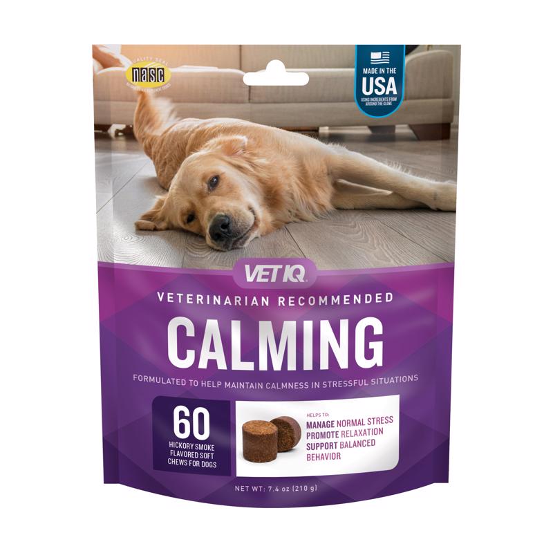 VET IQ 00144 VetIQ Calming Chewable Supplement For Dogs