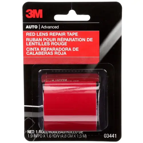 Lens Repair Tape, Red, 1-7/8 x 60 In. Lens Repair Tape, Red, 1-7/8 x 60 In.