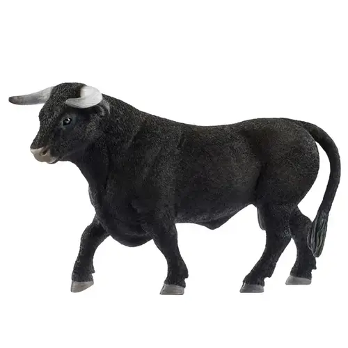 Black Bull Toy Animal Figure, Ages 3 & Up - pack of 5 Black Bull Toy Animal Figure, Ages 3 & Up - pack of 5