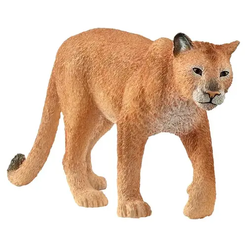 Figurine Cougar Brown Brown Figurine Cougar Brown Brown