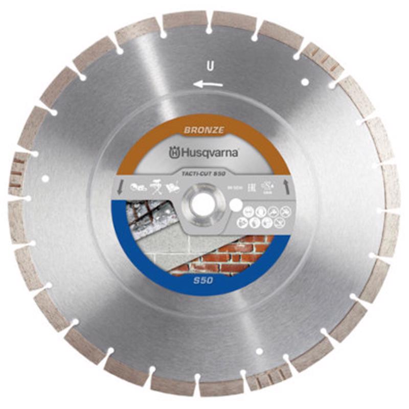 HUSQVARNA PROFESSIONAL PRODUCT 579816403 Circular Saw Blade 12" D X 1" Tacti-Cut S50 Diamond