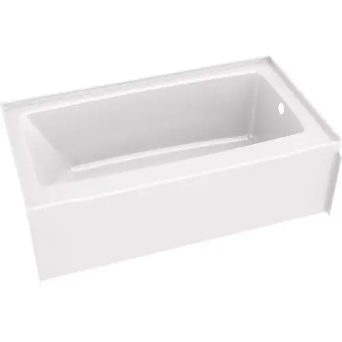 Classic 500 60 in. Right Drain Rectangular Alcove Bathtub in High Gloss White Classic 500 60 in. Right Drain Rectangular Alcove Bathtub in High Gloss White