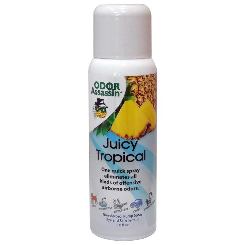 Odor Assassin 111149 Odor Eliminator Juicy Tropical Scent 8 oz Liquid