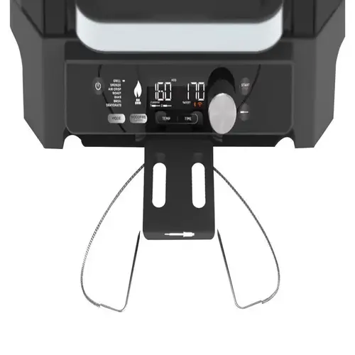 Grill Thermometer Woodfire Digital WiFi Enabled Bluetooth Enabled Black
