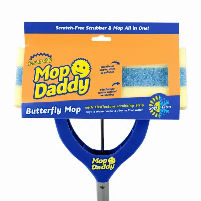 Scrub Daddy Mop Daddy Butterfly Sponge Mop FG2500001004CS0EN01 Scrub Daddy Mop Daddy Butterfly Sponge Mop FG2500001004CS0EN01