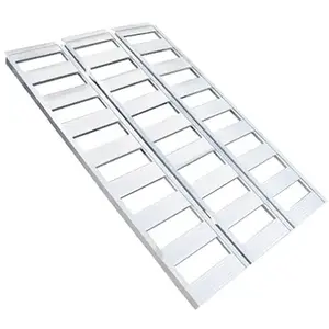 Erickson 7462 Tri-Fold Car Ramp, Aluminum, 1,500 Lb. Rated, 45 x 69 In.