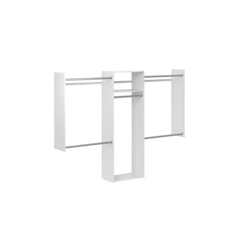 Shelf Divider Create Collection 5/8" H X 34.87 - 23.87" W X 14" L Wood Laminate White