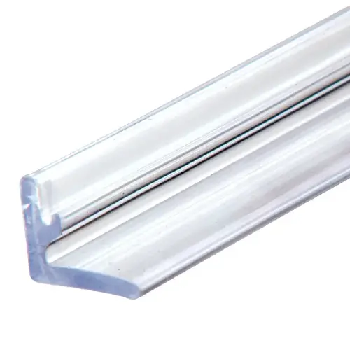 Replacement Clear Plastic L-Shaped Vinyl 95" Length