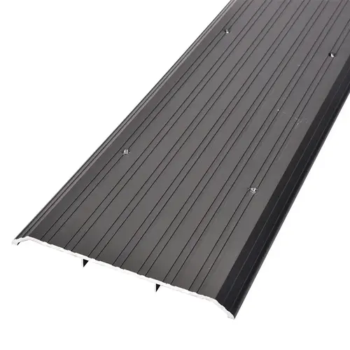 Bronze 9" x 1/2" Saddle Aluminum Threshold - 185" Long