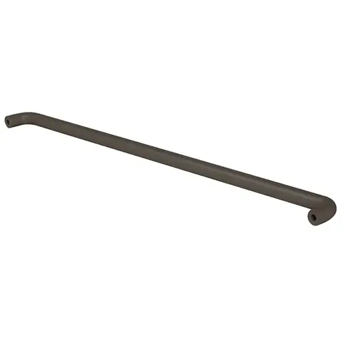Dark Bronze Astral II Solid Push Bars for 36" Single Acting Offset Door
