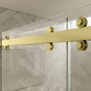 CRL CAM73SB Satin Brass Deluxe 180 Degree Cambridge Series Two