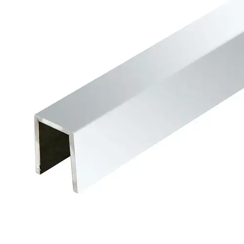 Polished Stainless Crisp Corner 11 Gauge Cap Railing Polished Stainless Crisp Corner 11 Gauge Cap Railing