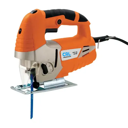 Jig Saw with LED Laser Light Orange