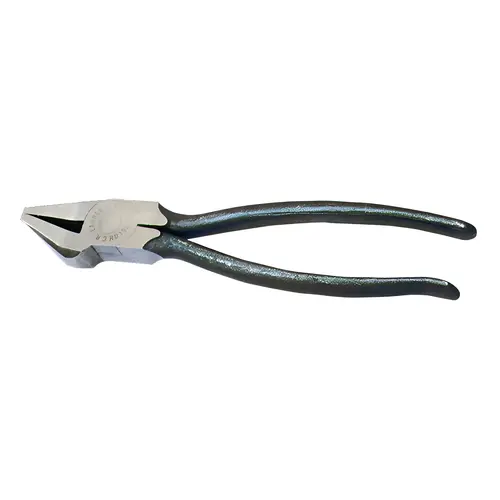 8-1/2" Forged Jaw Glass Pliers, Steel Material, 15/16" Jaw Width, 8-1/2" Length, Forged Jaw Configuration For Glass Cutting