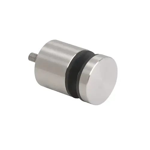 316 Brushed Stainless Glass Rail Standoff Base and Cap - 1-3/4" Projection 316 Brushed Stainless Glass Rail Standoff Base and Cap - 1-3/4" Projection