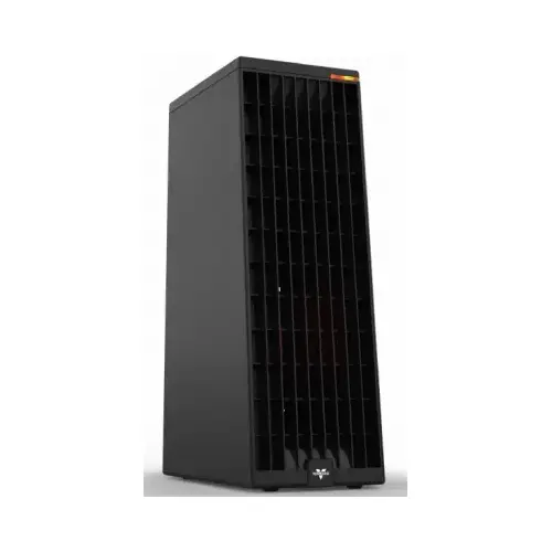 Rise 12H+ Compact Tower Heater, 2 Settings, For Small Room, 12 In.