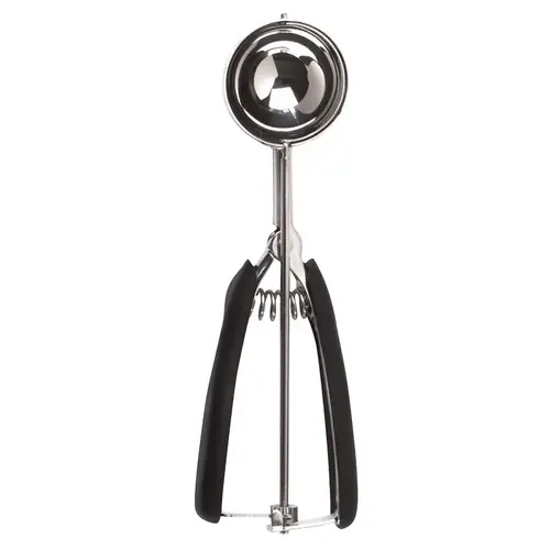 Cookie Scoop Good Grips Black/Silver Stainless Steel Polished Cookie Scoop Good Grips Black/Silver Stainless Steel Polished