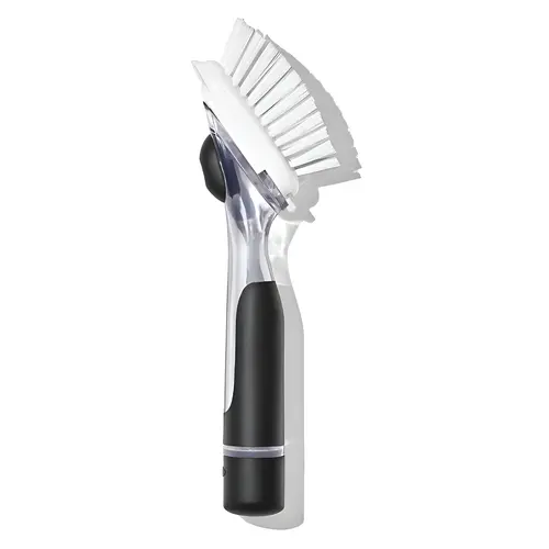 Soap Dispenser Dish Brush Good Grips 1.25" W Plastic/Rubber Handle Black/White Soap Dispenser Dish Brush Good Grips 1.25" W Plastic/Rubber Handle Black/White