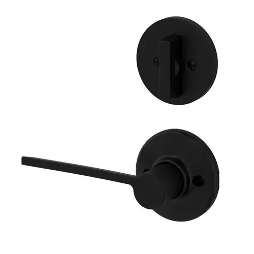 Ladera Lever Interior For Single Cylinder Handleset Trim Matte Black Ladera Lever Interior For Single Cylinder Handleset Trim Matte Black