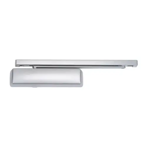 Pull Side Regular Cam Action Door Closer Aluminum Finish Pull Side Regular Cam Action Door Closer Aluminum Finish