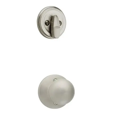 Interior Trim Pack Polo Knob for 687 and 800 Handlesets, Satin Nickel US15/619 Interior Trim Pack Polo Knob for 687 and 800 Handlesets, Satin Nickel US15/619