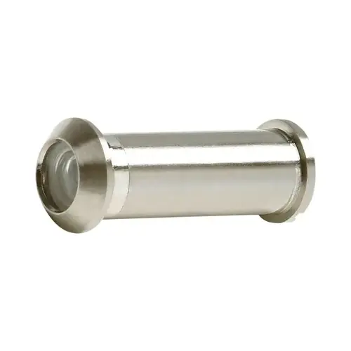 160 Degree Door Viewer for 1-3/8" to 2-1/4" Door Satin Nickel Finish