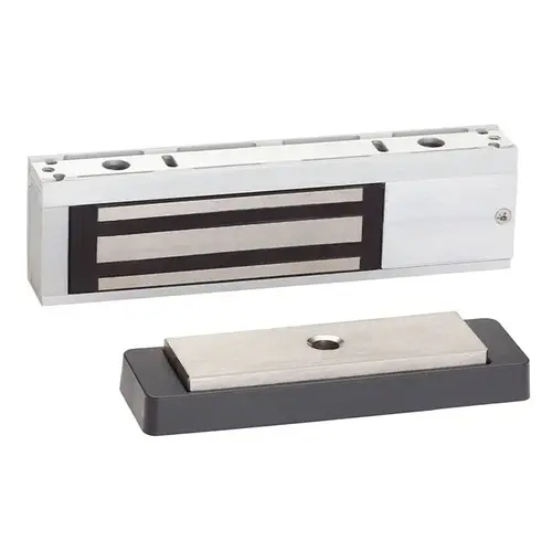 Single Magnetic Lock with Traffic Control with Door Status Monitor, Magnetic Bond Sensor, and Relocking Time Delay Single Magnetic Lock with Traffic Control with Door Status Monitor, Magnetic Bond Sensor, and Relocking Time Delay