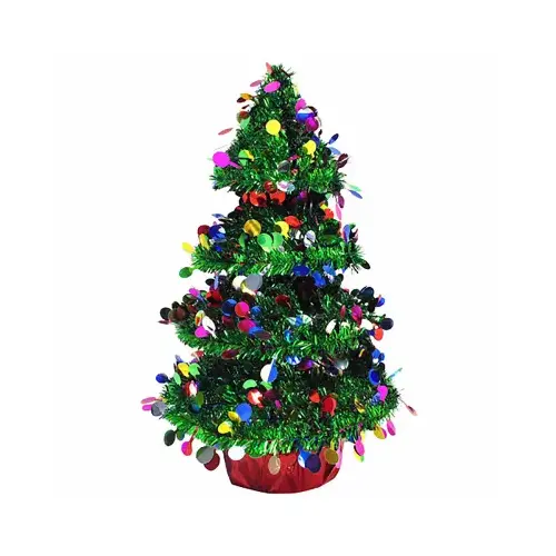 14 In. Green 3-Dimensional Christmas Tree