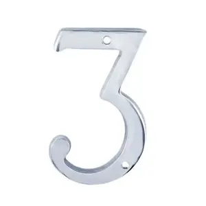 U Need Hardware HN004-3-26 House Number-3