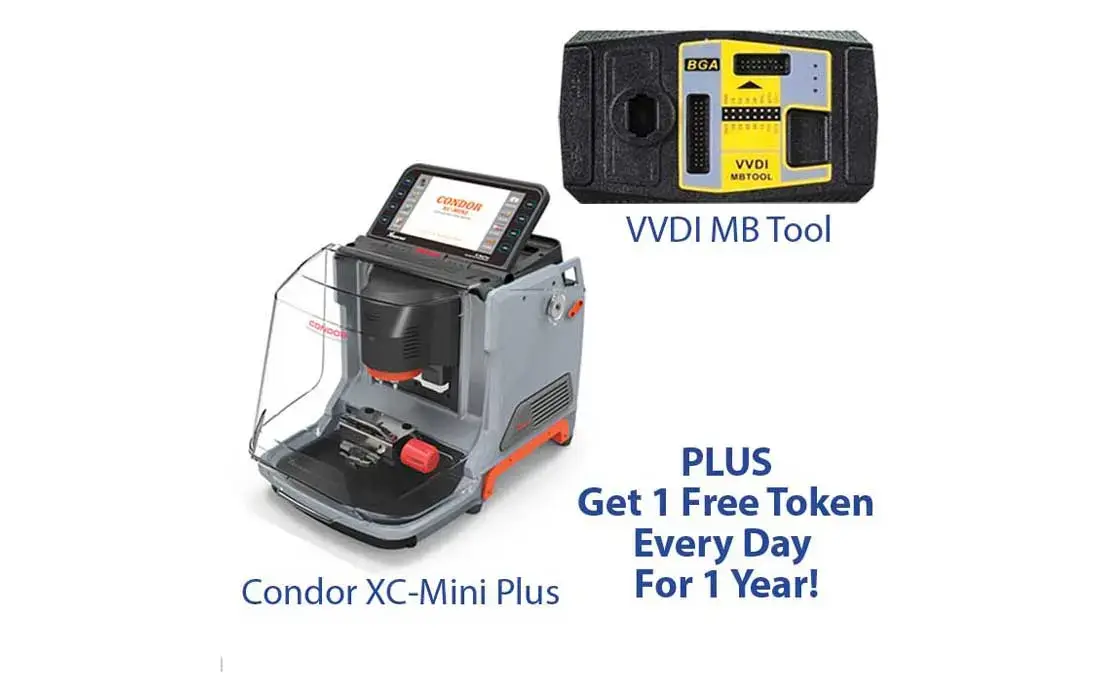 Xhorse XH-XC-MINI-PLUS-VVDIMB Condor XC-Mini Plus Key Cutting
