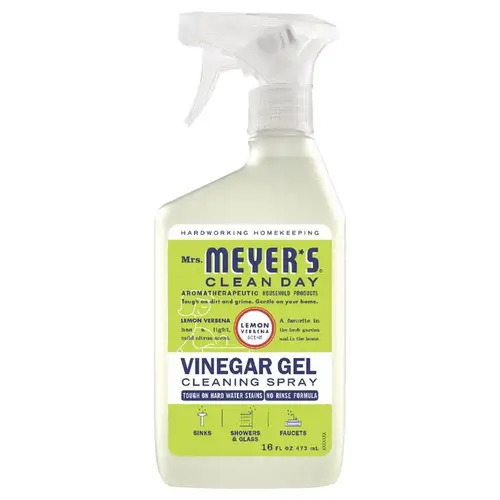 Vinegar Gel Cleaner Clean Day Lemon Verbena Scent Concentrated Liquid Spray 16 oz Vinegar Gel Cleaner Clean Day Lemon Verbena Scent Concentrated Liquid Spray 16 oz