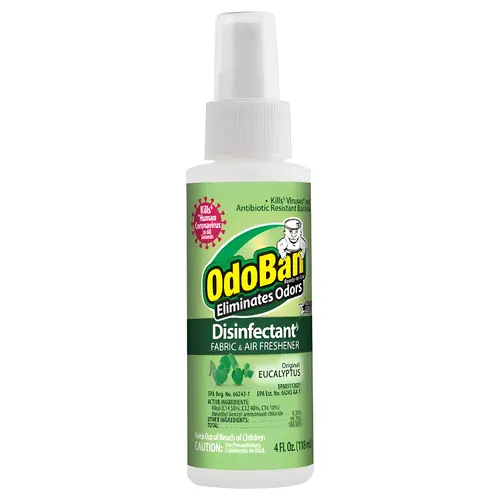 Odor Eliminator and Disinfectant Spray, 4 oz, Eucalyptus Odor Eliminator and Disinfectant Spray, 4 oz, Eucalyptus