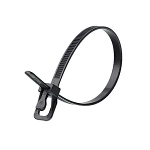 RETYZ EVT-S10BK-TA Cable Tie EveryTie 10" L Black Black