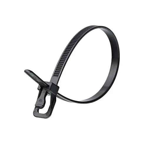 Cable Tie EveryTie 12" L Black Black
