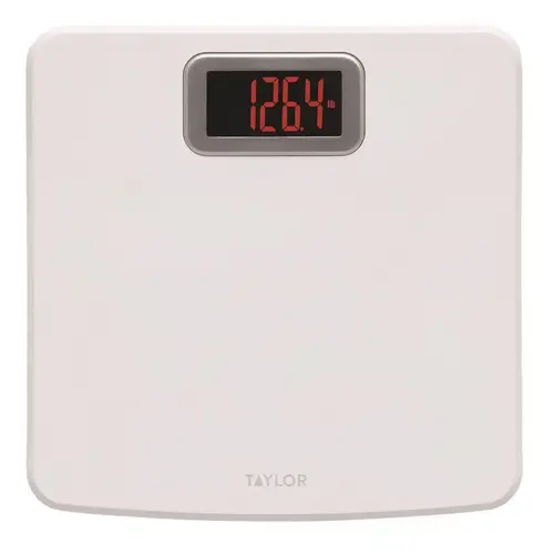 Bathroom Scale 400 lb Digital White White Bathroom Scale 400 lb Digital White White