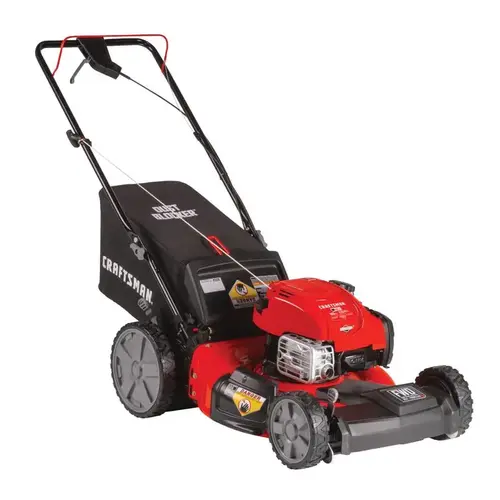 Lawn Mower M235 21" 163 cc Gas Self-Propelled Black/Red Lawn Mower M235 21" 163 cc Gas Self-Propelled Black/Red