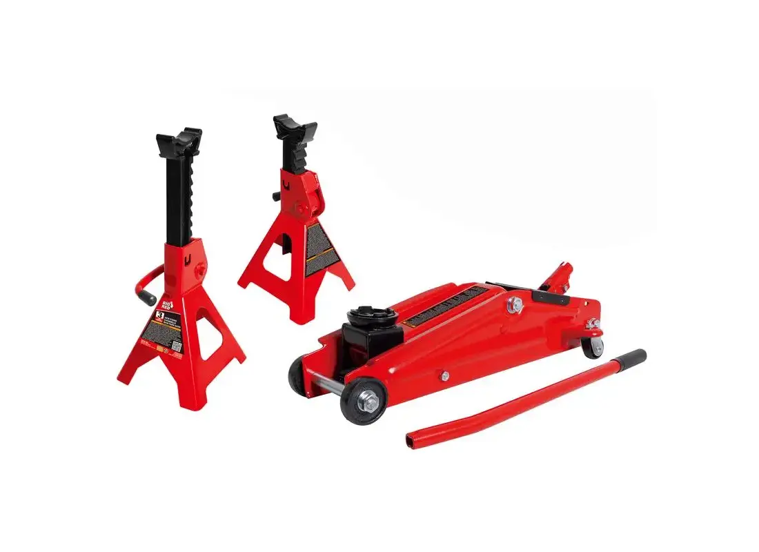 Big Red Safe Locks T830020JS Automotive Floor Jack Hydraulic 3 ton