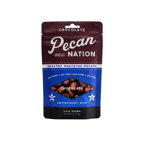 Pecans Chocolate 4 oz Pouch
