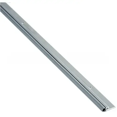 84" Vinyl 3/16" Gray Perimeter Seal Clear Anodized Aluminum Finish 84" Vinyl 3/16" Gray Perimeter Seal Clear Anodized Aluminum Finish