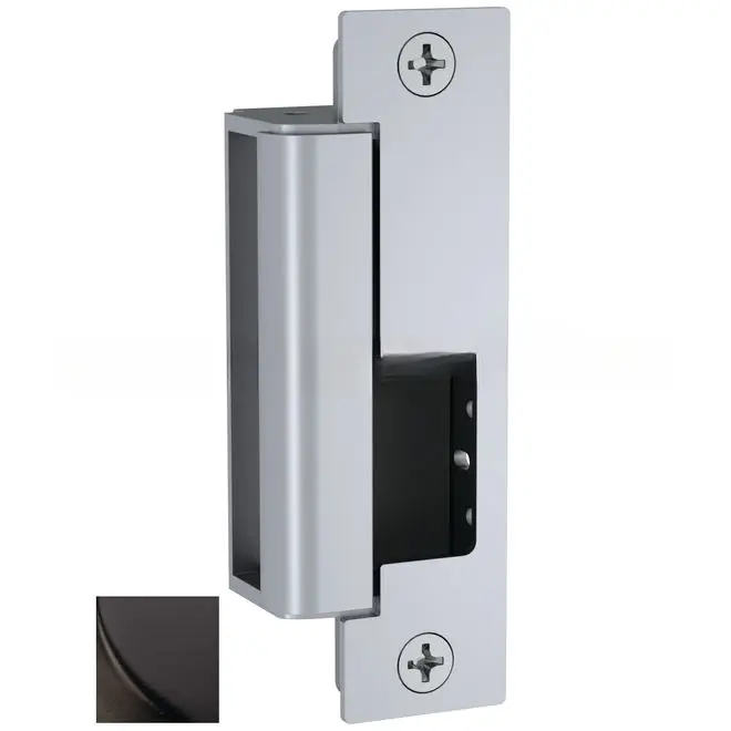 HES 12 / 24 Volt DC Electric Strike Complete Pac with Single Lock Monitor Oil Rubbed Bronze Finish 1500C613ELM HES 12 / 24 Volt DC Electric Strike Complete Pac with Single Lock Monitor Oil Rubbed Bronze Finish 1500C613ELM