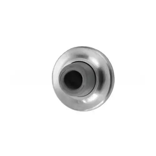 2-1/2" Concave Cast Wall Stop Satin Chrome Finish 2-1/2" Concave Cast Wall Stop Satin Chrome Finish