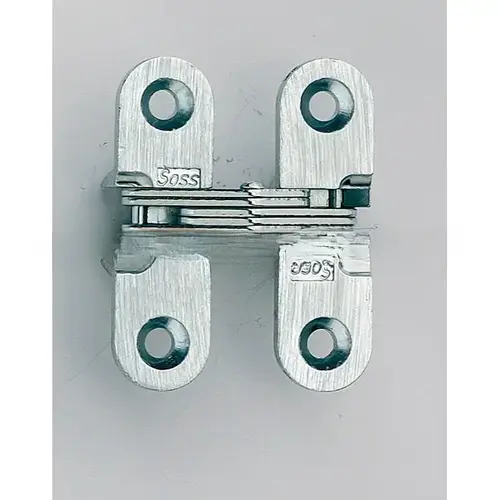 1/2" x 1-3/4" Light Duty Invisible Hinge for 3/4" Doors Bright Nickel Finish Pair 1/2" x 1-3/4" Light Duty Invisible Hinge for 3/4" Doors Bright Nickel Finish Pair
