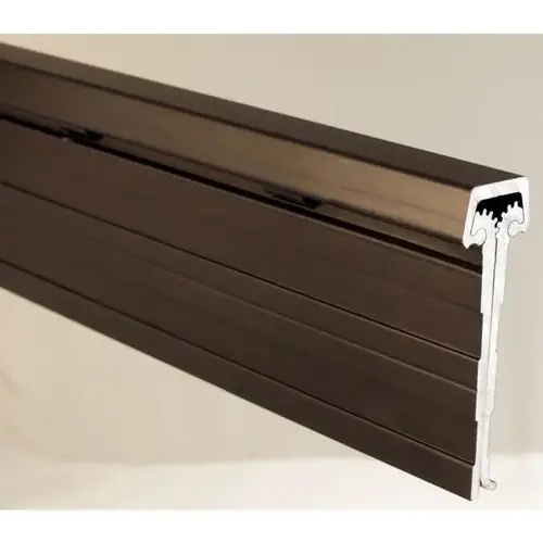 83" Full Surface Heavy Duty Geared Continuous Hinge Dark Bronze Finish 83" Full Surface Heavy Duty Geared Continuous Hinge Dark Bronze Finish