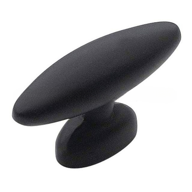 Amerock BP4476FB 1-9/16" (40 mm) Allison Value Basic Metals T-Cabinet Knob Flat Black Finish