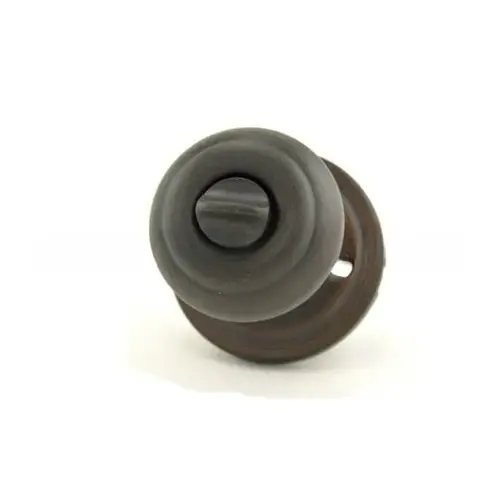 Cove Knob Interior Single Cylinder Handleset Trim, Venetian Bronze Cove Knob Interior Single Cylinder Handleset Trim, Venetian Bronze