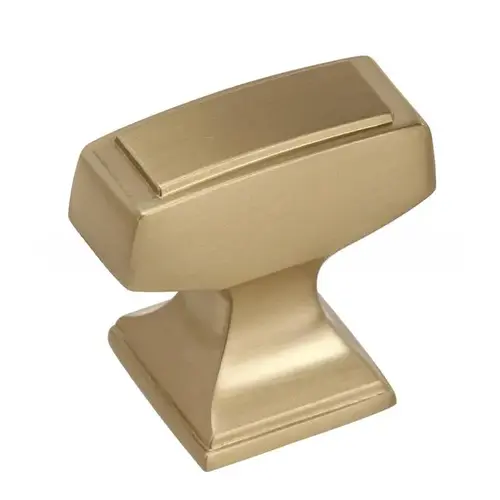 1-1/4" (32 mm) Mulholland T-Knob Golden Champagne Finish 1-1/4" (32 mm) Mulholland T-Knob Golden Champagne Finish