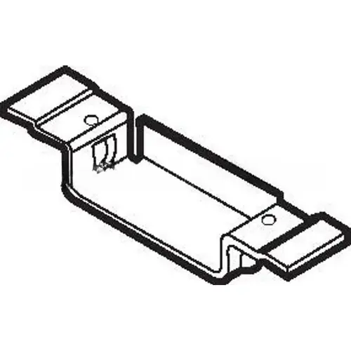 Strike Reinforcement for 4-7/8" Strike with Dust Cover Dark Bronze Finish Strike Reinforcement for 4-7/8" Strike with Dust Cover Dark Bronze Finish