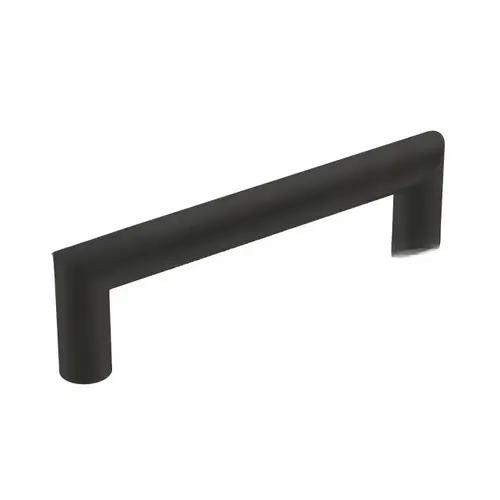 Revolve 3-3/4" Center to Center Cabinet Pull Matte Black Finish Revolve 3-3/4" Center to Center Cabinet Pull Matte Black Finish